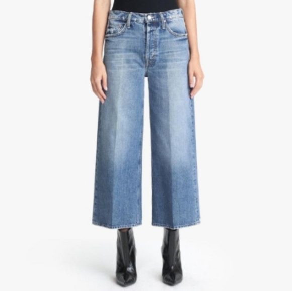 MOTHER Denim - MOTHER rigid denim. The Tomcat roller shorty.